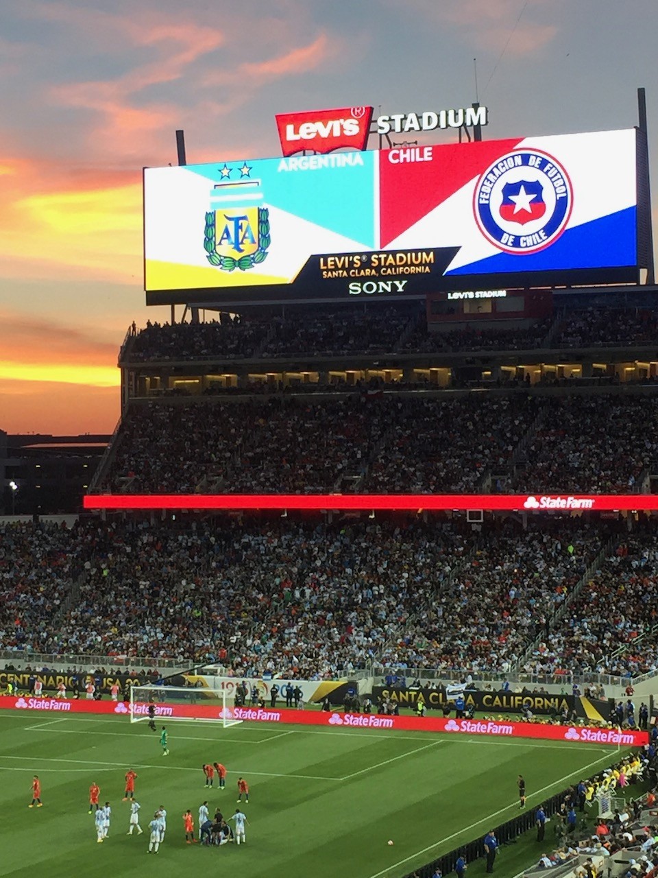 Argentina Chile Copa AMerica Vertical Argentina Chile Copa AMerica Vertical